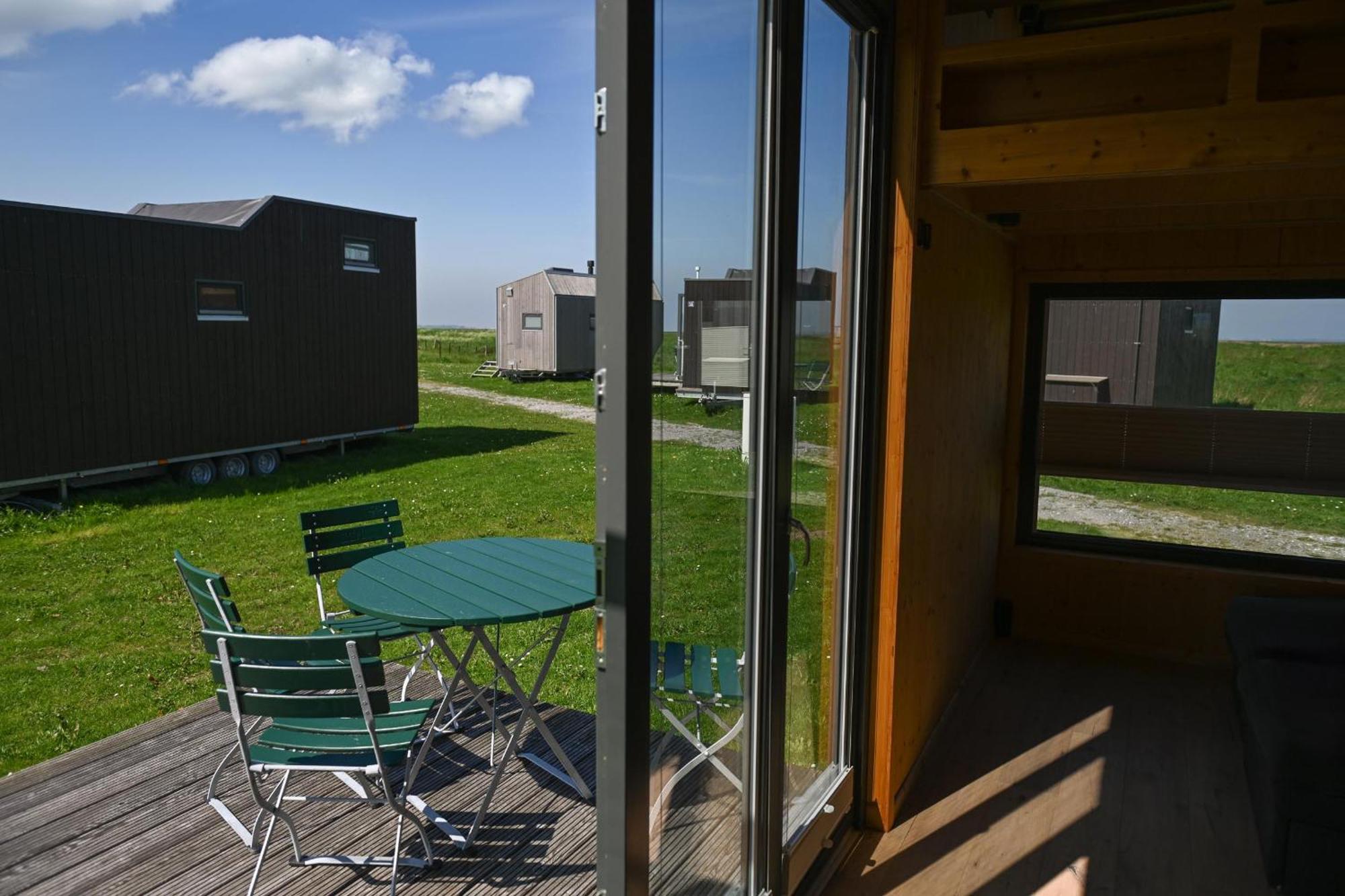 Tiny House Nature 10 Innenlage - Green Tiny Village Harlesiel Carolinensiel Exterior foto