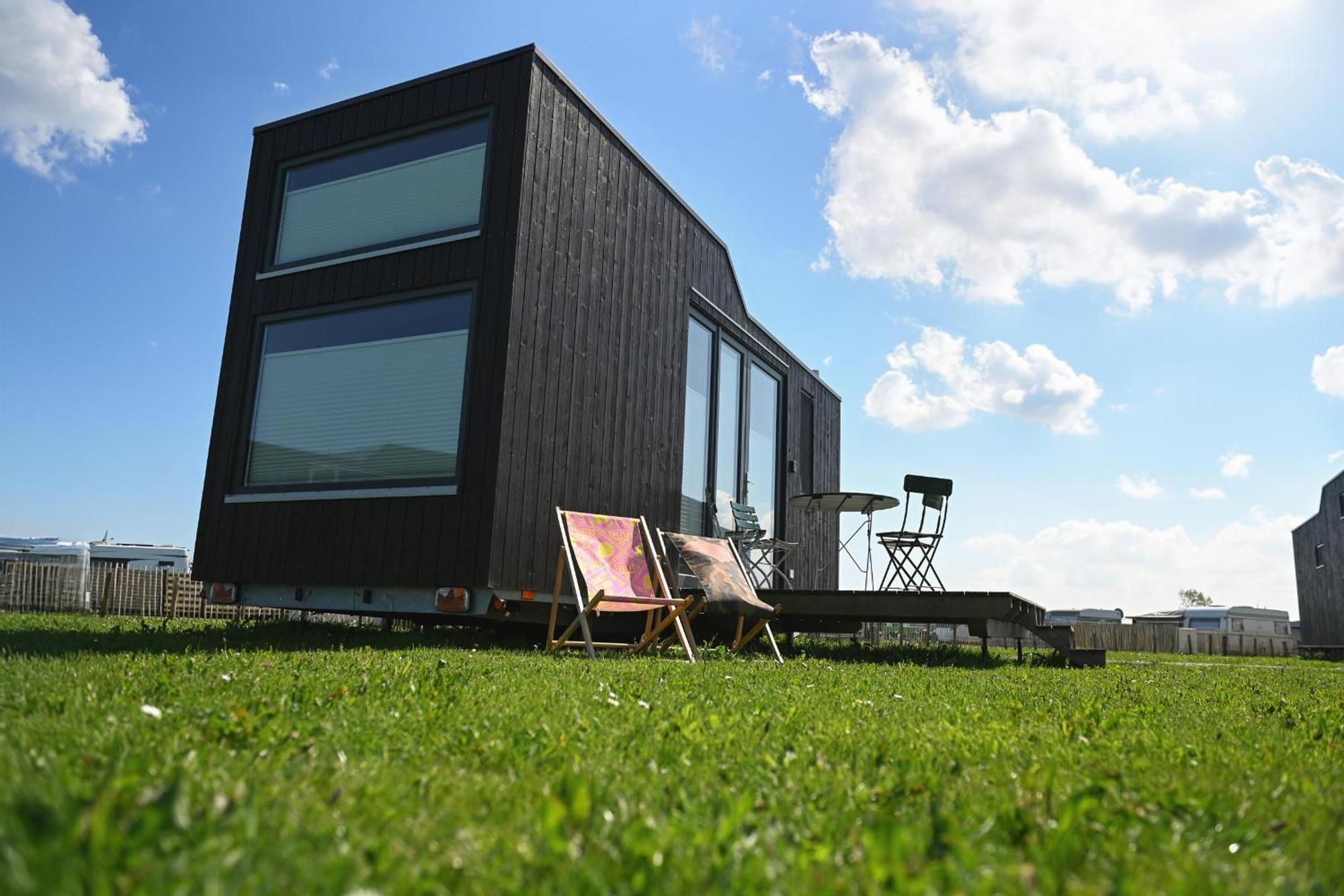 Tiny House Nature 10 Innenlage - Green Tiny Village Harlesiel Carolinensiel Exterior foto